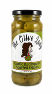 Garlic and Jalapeno Stuffed Olives